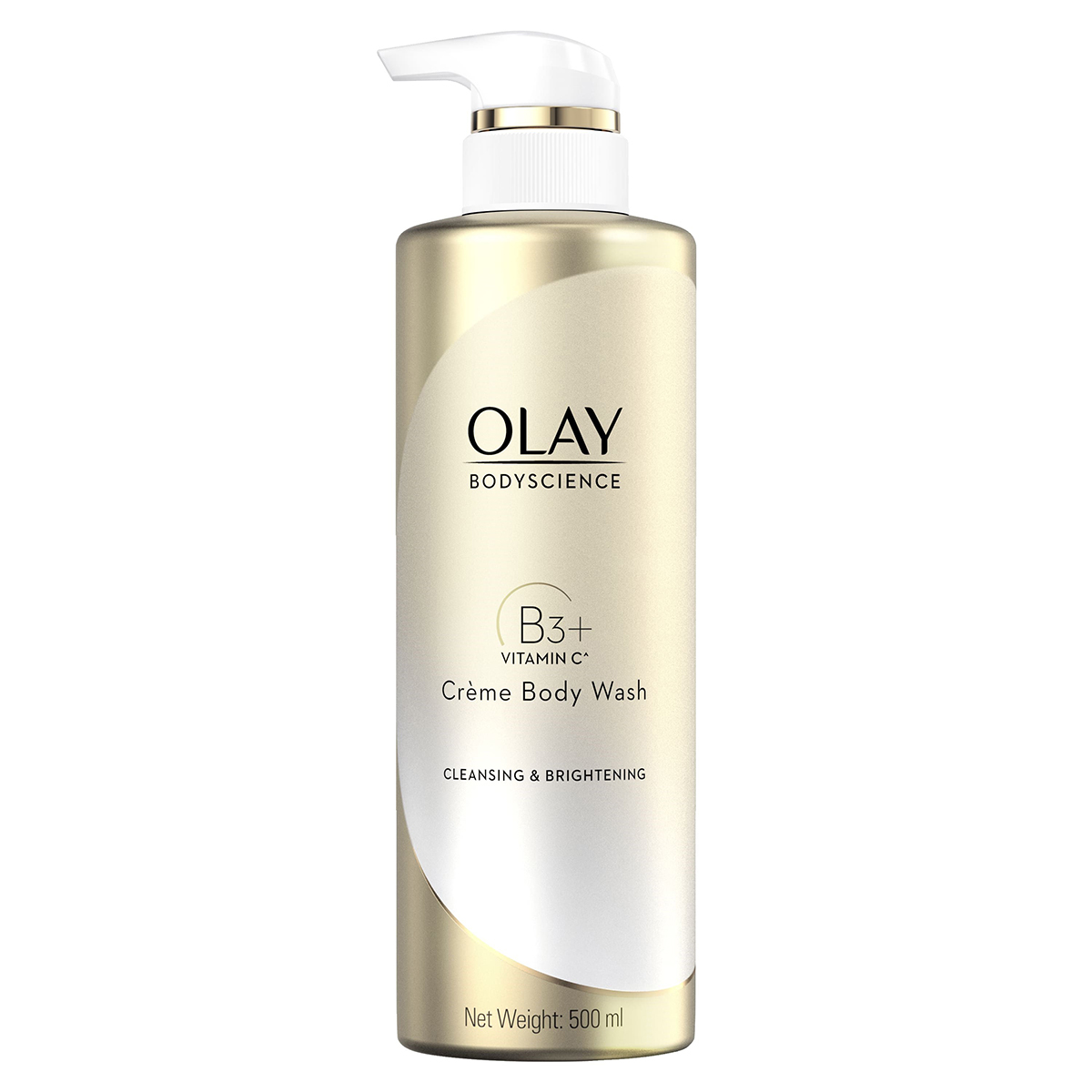 OLAY SHOWER CREAM BODY WASH 500ML ( CLEANSING & BRIGHTENING )