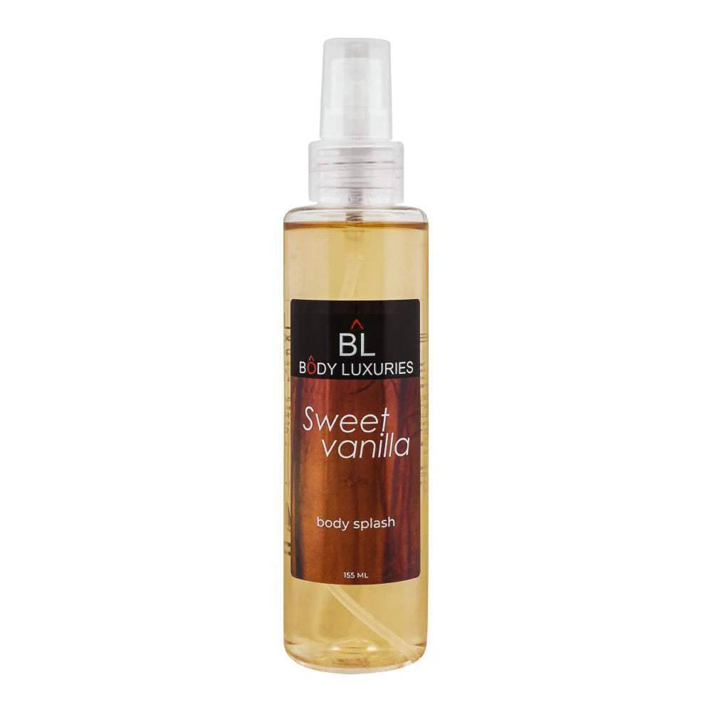 BODY LUXURIES BODY SPLASH SWEET VANILLA BODY MIST 155 ML