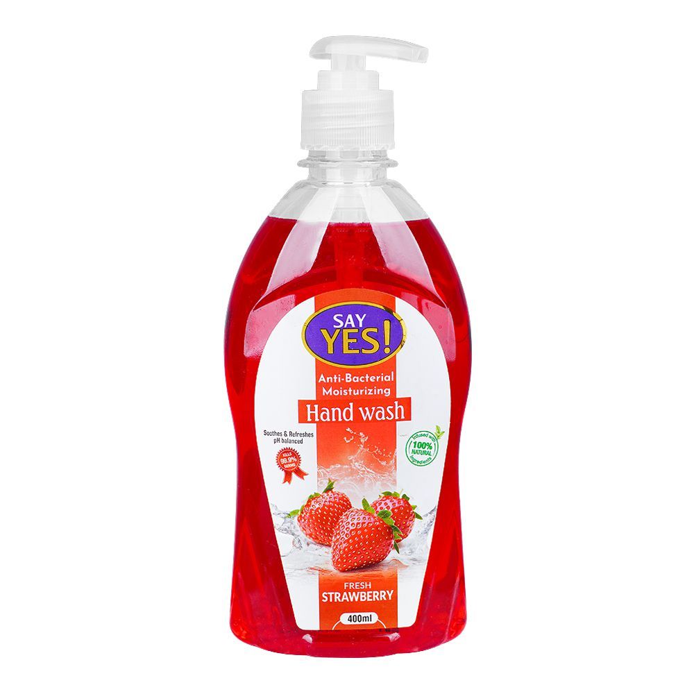 Say Yes Hand Wash 400ml (Fresh Strawberry)