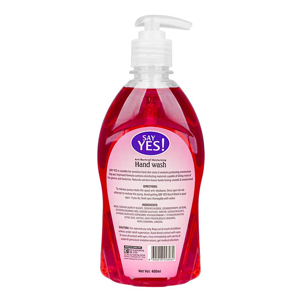 Say Yes Hand Wash 400ml (Fresh Strawberry)