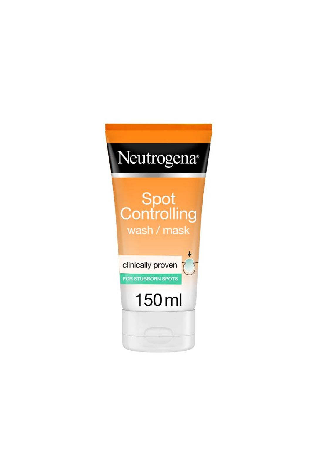 Neutrogena, facial wash, 2 in 1 150ml