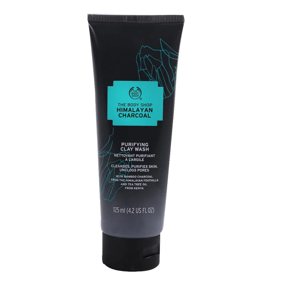 BODY SHOP HIMALAYAN CHARCOAL PURIFYING CLAY WASH 125ML