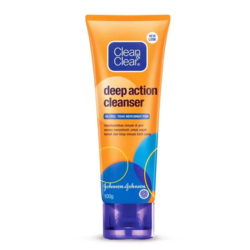 CLEAN & CLEAR DEEP ACTION FACE WASH 100 GM