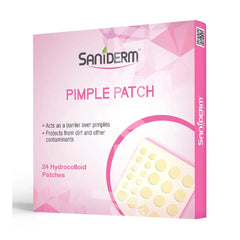 SANIDERM PIMPLE PATCH HYDROCOLLOID 24 PCS
