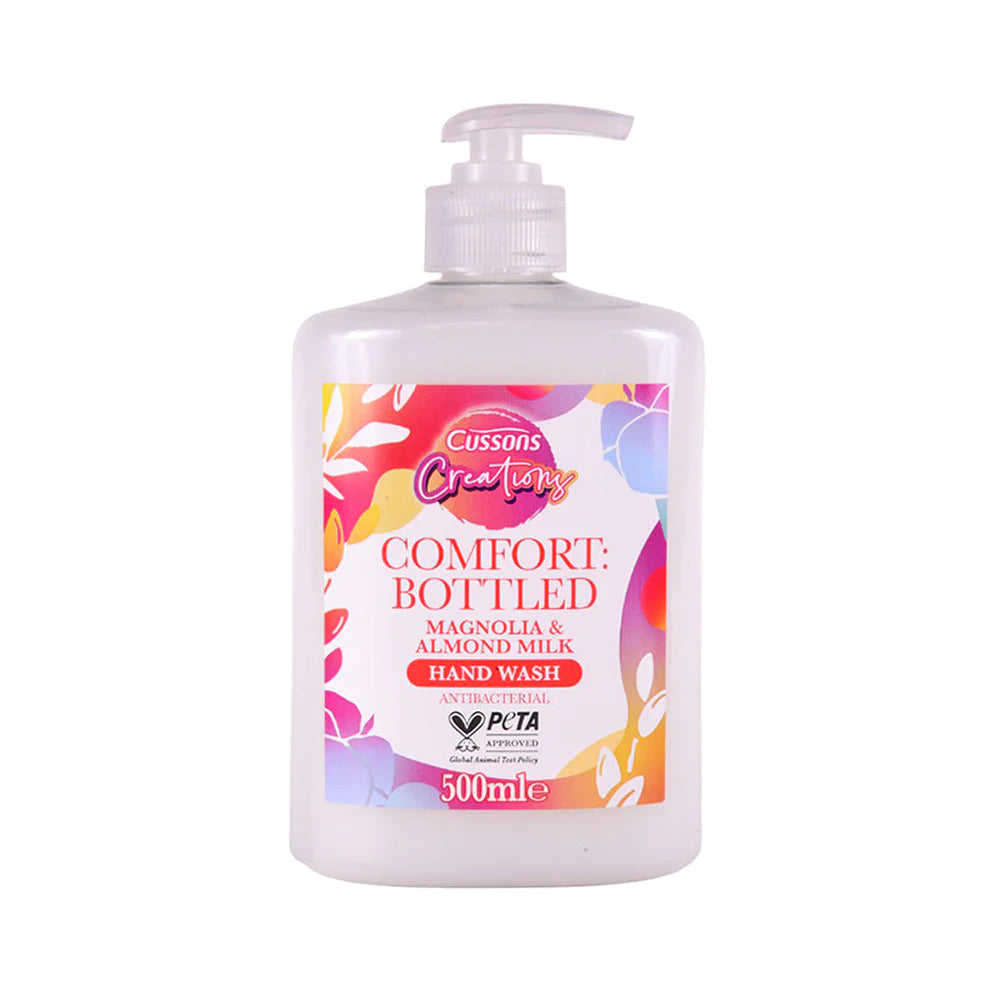CUSSONS HAND WASH MAGNOLIA & ALMOND MILK 500 ML