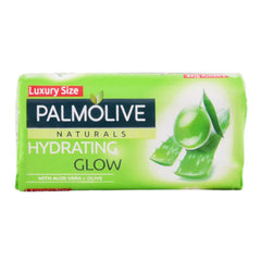 PALMOLIVE SOAP HYDRATING GLOW WITH ALOE VERA OLIVE 130 GM