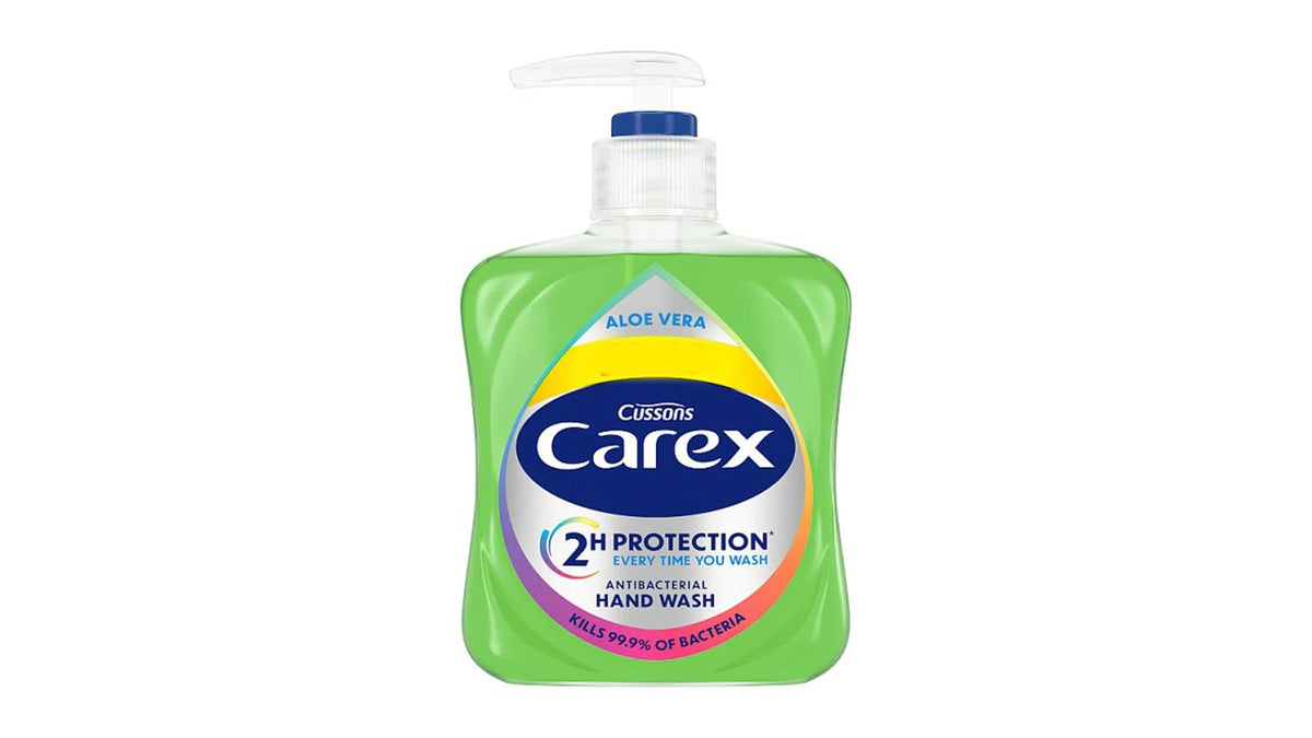 carex hand wash 250 ml ( aloe vera ).