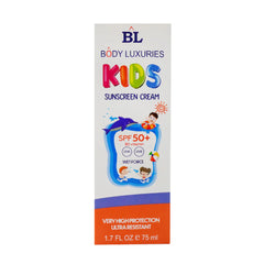 BODY LUXURIES KIDS SUNSCREEN CREAM SPF50 75ML