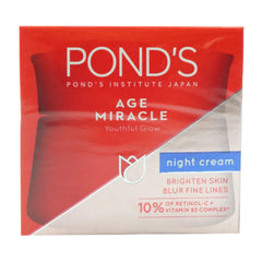 PONDS AGE MIRACLE WRINKLE CORRECTOR NIGHT CREAM 50 GM