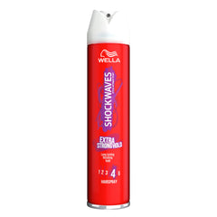 WELLA HAIR SPRAY SHOCKWAVES EXTRA STRONG HOLD 250ML