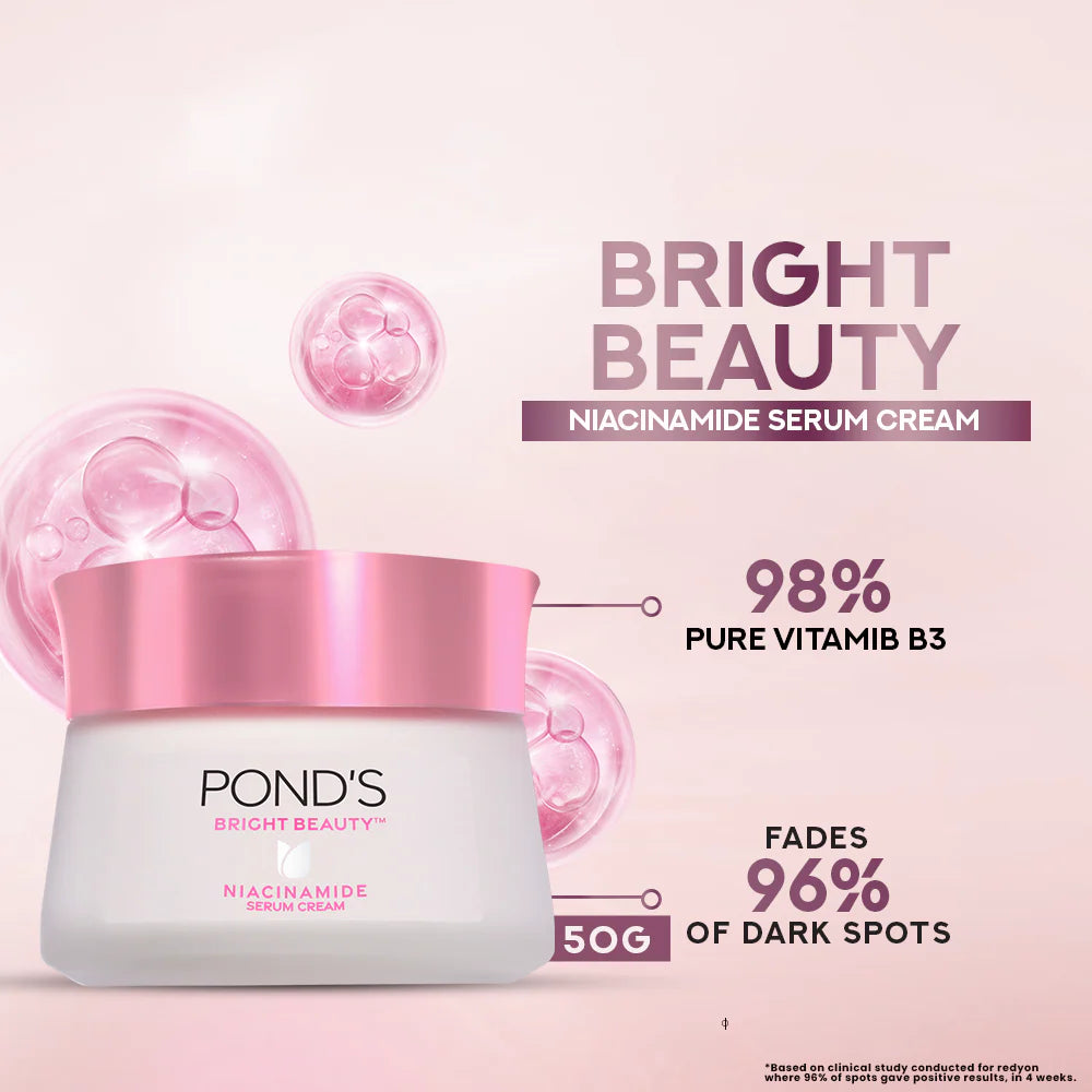 PONDS BRIGHT BEAUTY DAY CREAM SPOT-LESS GLOW 50 GM