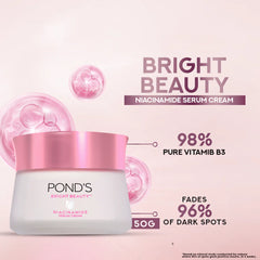 PONDS BRIGHT BEAUTY DAY CREAM SPOT-LESS GLOW 50 GM
